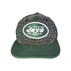 Vintage New York Jets New Era 9FIFTY Snapback Hat Crown Green Brim NFL